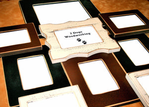 RESERVED FOR Whitney 1  Whimsical Picture Frame 11 openings "Stack-ables"