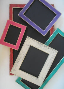 Chalkboard Picture frame set X LARGE You choose what color picture frame 2.5" wide Chalkboard in a Long or tall 24x40