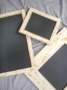 Chalkboard picture frame package 16x20 Shabby Chalkboard framed....choose color... wedding, nursery or Kitchen chalkboard