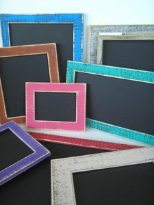 Chalkboard Picture frame package 16x20 or 16x16 Chalkboard framed choose color and style picture frame (Custom sizes, styles available)