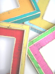 Picture Frame 18x24 Or 16x24 The "ORIGINAL" 2 Color Choices "SHAKE It Up BABY" ... whimsical fun picture frame ..Choose from 63 Colors
