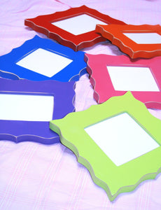 Picture Frame Package Whimsical Espressions  2) 4x6 OR 5x7 OR 5x5  (You Choose Color)  2" wide