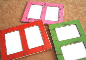 Picture Frame multi Opening Package 3) multi opening picture frames to fit 2) 5x7's or 4x6's Collage multiple opening