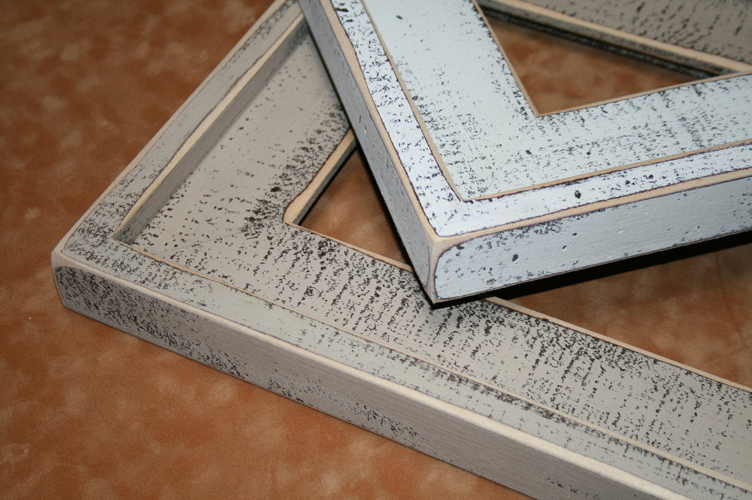 Chunky Shabby Picture Frame 8.5x11 Or 8x12 