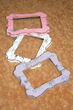Whimsical Shabby Picture frame set 3 THREE 8x8 or 8x10 in our "Whimsical Expressions" "Happiness" picture photo frame 63 Colors