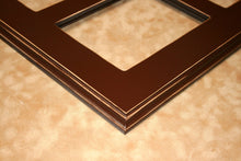 Picture frame Collage Multiple opening 3) 8x8 or 8x10 multi opening picture frame (You CHOOSE the COLOR from 63 Colors)