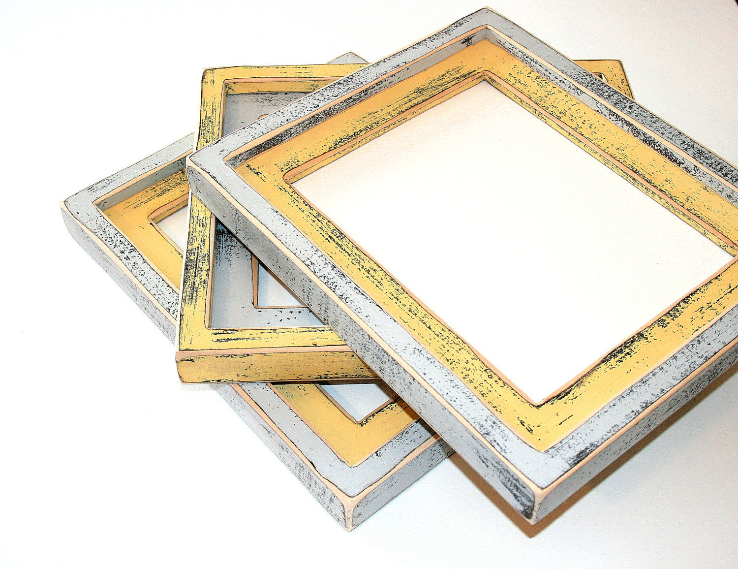 Three Picture Frames 8.5x11 or 8x12 