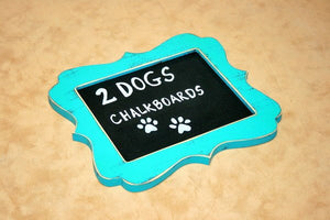 Magnetic Chalkboard Picture Frame Whimsical Package  24" x 36" board with a exterior large size of 32" x 44"