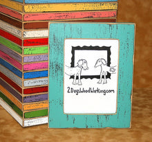 3x3 Picture Frame, Distressed frame, Instagram photo frame, Colored picture frame, Weathered colorful frame 1.5" wide