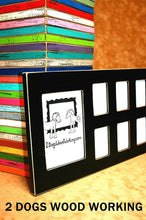Picture frame collage, first year frame, school picture frame, 15 opening frame, 1) 5" x 7" & 14) wallets, multi photo frame, 67 colors