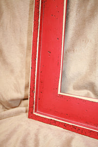 Picture frame 5x7, Colored frame, Weathered Rustic frame, Distressed frame, Shabby frame, Chunky 3" wide, Choose color